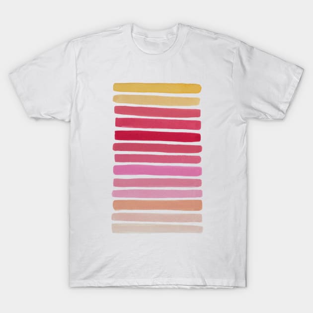 Candy Stripes T-Shirt by BeanandBear